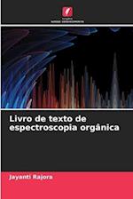 Livro de texto de espectroscopia orgânica