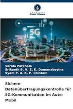 Sichere Datenübertragungskontrolle für 5G-Kommunikation im Auto-Mobil