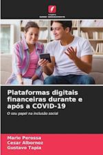 Plataformas digitais financeiras durante e após a COVID-19