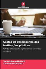 Gestão do desempenho das instituições públicas