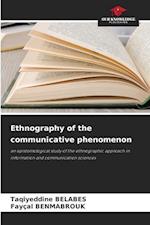 Ethnography of the communicative phenomenon