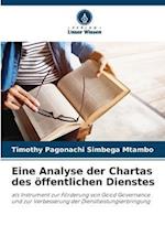 Eine Analyse der Chartas des öffentlichen Dienstes