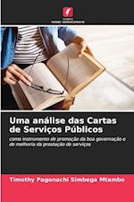 Uma análise das Cartas de Serviços Públicos