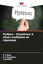 Python : Questions à choix multiples et réponses