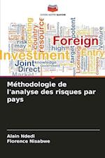 Méthodologie de l'analyse des risques par pays