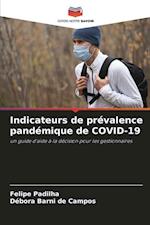 Indicateurs de prévalence pandémique de COVID-19