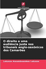 O direito a uma audiência justa nos tribunais anglo-saxónicos dos Camarões