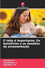 O leite é importante: Os benefícios e os desafios da amamentação