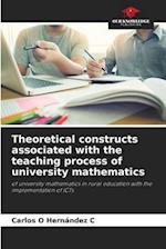 Theoretical constructs associated with the teaching process of university mathematics