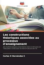 Les constructions théoriques associées au processus d'enseignement