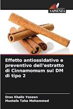 Effetto antiossidativo e preventivo dell'estratto di Cinnamomum sul DM di tipo 2