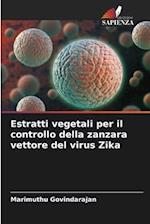 Estratti vegetali per il controllo della zanzara vettore del virus Zika