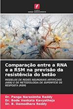 Comparação entre a RNA e a RSM na previsão da resistência do betão