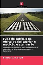 Fuga de capitais na África do Sul saariana: medição e atenuação