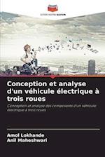 Conception et analyse d'un véhicule électrique à trois roues