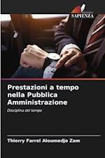 Prestazioni a tempo nella Pubblica Amministrazione