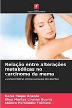 Relação entre alterações metabólicas no carcinoma da mama