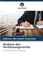 Analyse des Verfassungsrechts