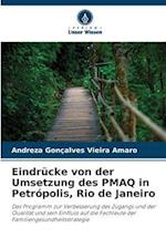 Eindrücke von der Umsetzung des PMAQ in Petrópolis, Rio de Janeiro