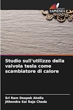 Studio sull'utilizzo della valvola tesla come scambiatore di calore