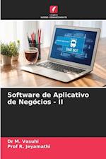 Software de Aplicativo de Negócios - II