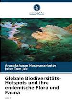 Globale Biodiversitäts-Hotspots und ihre endemische Flora und Fauna