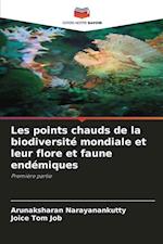 Les points chauds de la biodiversité mondiale et leur flore et faune endémiques