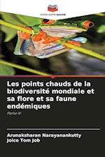 Les points chauds de la biodiversité mondiale et sa flore et sa faune endémiques