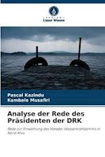 Analyse der Rede des Präsidenten der DRK