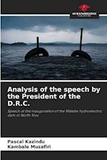 Analysis of the speech by the President of the D.R.C.