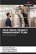 MILK NOVO PROJECT MANAGEMENT PLAN 