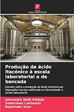 Produção de ácido itacónico à escala laboratorial e de bancada