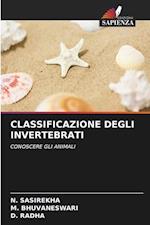 CLASSIFICAZIONE DEGLI INVERTEBRATI