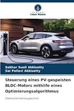 Steuerung eines PV-gespeisten BLDC-Motors mithilfe eines Optimierungsalgorithmus