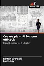 Creare piani di lezione efficaci: