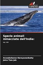 Specie animali minacciate dell'India: