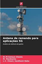 Antena de remendo para aplicações 5G