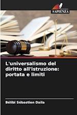 L'universalismo del diritto all'istruzione: portata e limiti