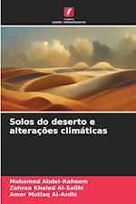 Solos do deserto e alterações climáticas