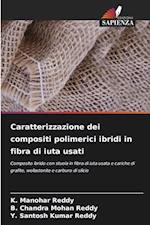 Caratterizzazione dei compositi polimerici ibridi in fibra di iuta usati