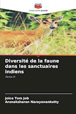 Diversité de la faune dans les sanctuaires indiens