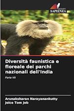 Diversità faunistica e floreale dei parchi nazionali dell'India