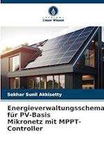 Energieverwaltungsschema für PV-Basis Mikronetz mit MPPT-Controller