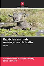 Espécies animais ameaçadas da Índia