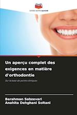 Un aperçu complet des exigences en matière d'orthodontie