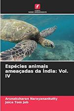 Espécies animais ameaçadas da Índia: Vol. IV