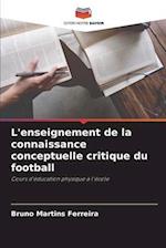 L'enseignement de la connaissance conceptuelle critique du football