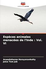 Espèces animales menacées de l'Inde : Vol. VI