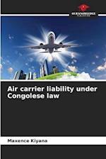 Air carrier liability under Congolese law