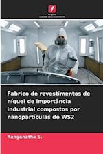 Fabrico de revestimentos de níquel de importância industrial compostos por nanopartículas de WS2